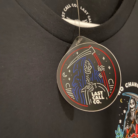 Last Call Co. T-shirt from Tilys. New with Tags. Unisex Small - Picture 3 of 4